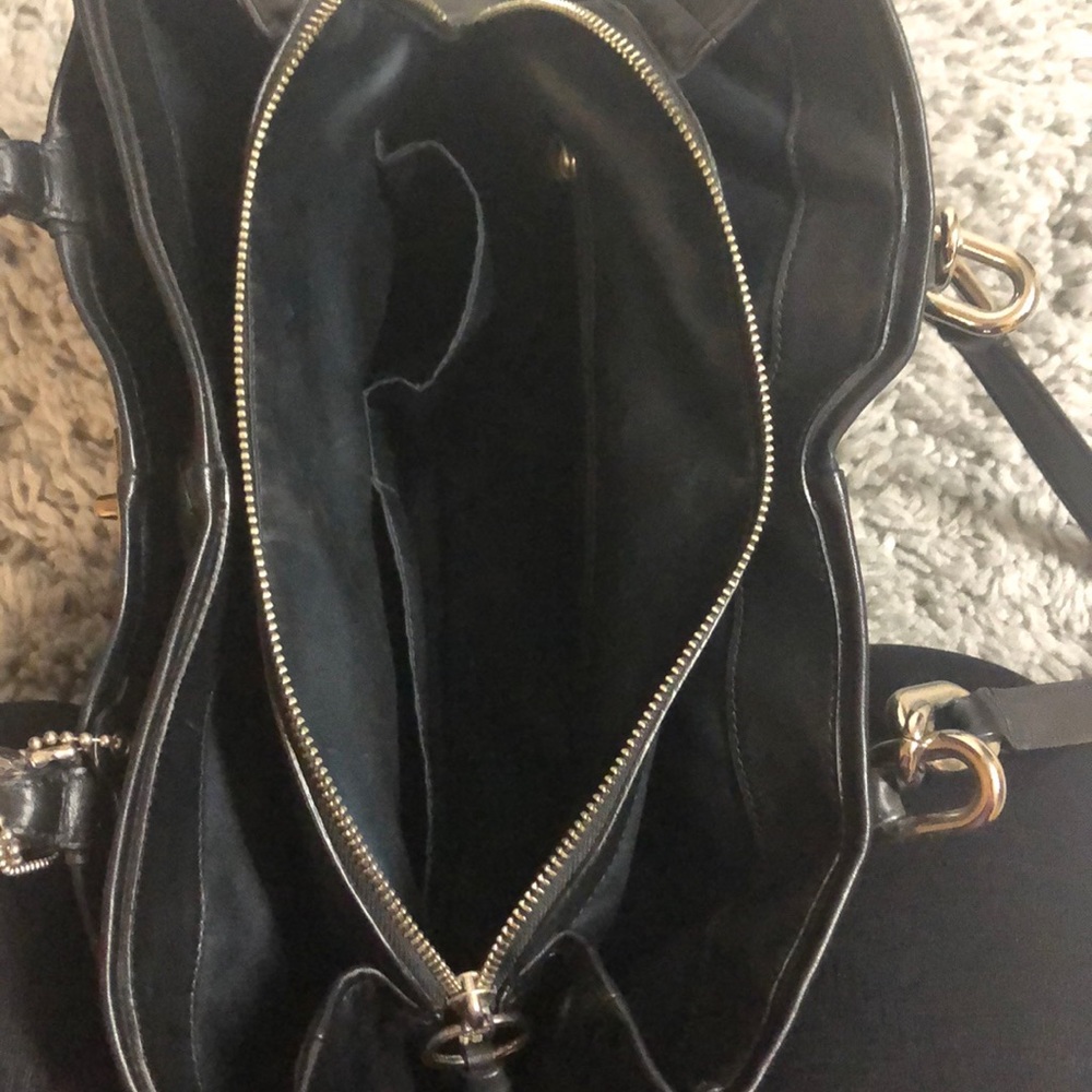 Black Coach Purse - Picture 2 of 2